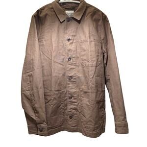 Goodfellow & Co Stretch Canvas Chore Jacket Blazer Brown| M